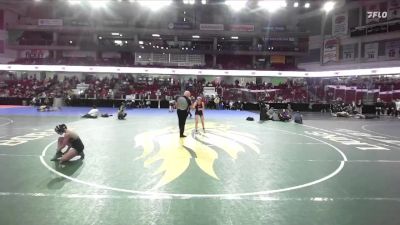 100 lbs Cons. Semi - Maritza Medina, Caldwell vs Nevaeh Cole, Middleton