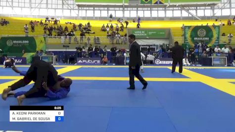 AUSTIN KEONI PARKMAN vs MATHEUS GABRIEL DE SOUSA CORDEIR 2023 Brasileiro Jiu-Jitsu IBJJF