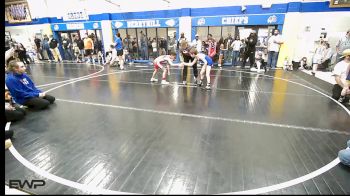 67 lbs Rr Rnd 1 - Matthew Holderby, Fort Gibson Youth Wrestling vs Ezra Nealy, Berryhill Wrestling Club