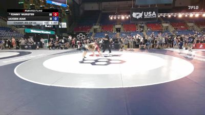 120 lbs Champ. Rd Of 64 - Tommy Wurster, OH vs Jaxsen Jean, IN