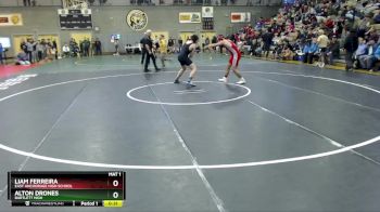 171 lbs Cons. Round 1 - Alton Drones, Bartlett High vs Liam Ferreira, East Anchorage High School