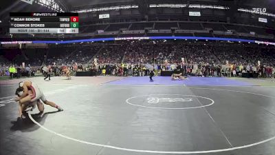 D1-144 lbs Cons. Round 1 - Connor Stokes, Oxford HS vs Noah Benore, Temperance Bedford