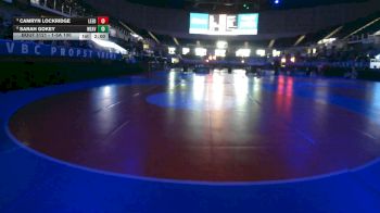 1-5A 100 3rd Place Match - Camryn Lockridge, Leeds vs Sarah Gokey, Weaver