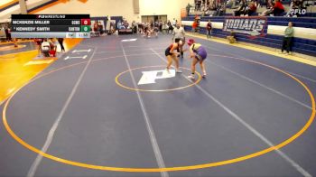 145 lbs Quarterfinal - McKenzie Miller, Gibson City (G.C.-Melvin-Sibley) vs Kennedy Smith, Canton