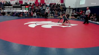 132 lbs 1st Place Match - Cash Boos, Black Hills vs Hunter Van Der Hoeff, Centralia