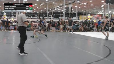140 lbs Rr Rnd 1 - Justin Somers, Homegrown White - HSC vs John Foote, VHW Blue - HSC