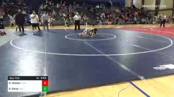 69 lbs Prelims - Nathan Walker, Woodstock Wrestling Club vs Ryelin Bone, Hornets Wrestling Club