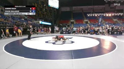 140 lbs Champ. Rd Of 32 - Jammie Krah, IA vs Chloe Gallahue, KY