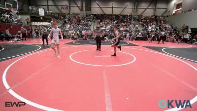 84 lbs Round Of 16 - Heston Fugate, Lincoln Christian vs Kace Moore, Collinsville Cardinal Youth Wrestling