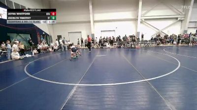 70 lbs Quarters & Wb (16 Team) - Jayna Whitford, Utah Gold vs Jocelyn Timothy, The Farm
