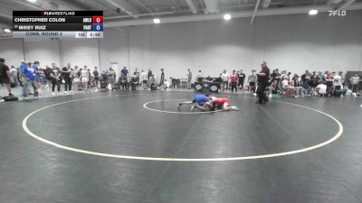 57 lbs Cons. Round 3 - Christopher Colon, Ascend Wrestling LLC D B A Ascend Wrestling Club vs Mikey Ruiz, Panhandle RTC