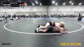 230 lbs Semifinal - Isaac Cobbs, OK Elite 14U 1 vs Jason Ponce, Team Dash 14U