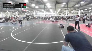 49 lbs Quarterfinal - Aeries Monarrez, Tucson Cyclones vs Loki Camarena, So Cal Hammers