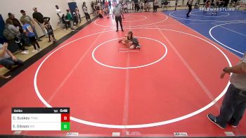 64 lbs Semifinal - Connor Suskey, Team Tulsa Wrestling Club vs Elliott Gibson, Owasso Takedown Club