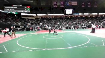 45 lbs Cons. Round 4 - Kolby Hartman, TOM2 vs Josie McCoy, RIKA