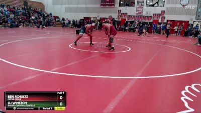 215 lbs Semifinal - Ben Schultz, Maple Grove vs OJ Winston, Dassel-Cokato-Litchfield