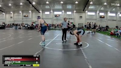 285 lbs Round 5 (6 Team) - Jairo Hernandez, Ohio Titan vs Joshua St Clair, Noke RTC