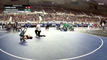 145-D2 Quarterfinal - Peityn Codding, Wickenburg High School vs Elise Combs, Miami High Schoool