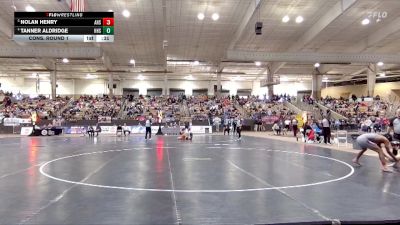 A 144 lbs Cons. Round 1 - Nolan Henry, Alcoa High School vs Tanner Aldridge, Harpeth High School