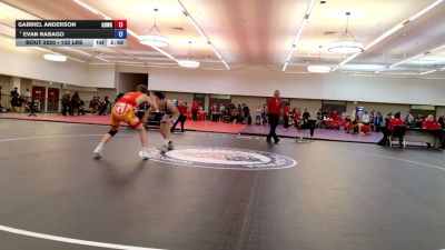 65 lbs Cons. Quarters - Gabriel Anderson, Knightmare Wrestling vs Evan Rabago