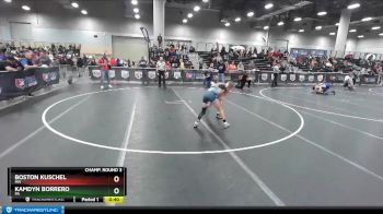 97 lbs Champ. Round 3 - Boston Kuschel, MN vs Kamdyn Borrero, PA