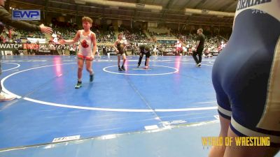 70 lbs Semifinal - Tate Russell, ReZults Wrestling vs Gus Korniak, Howe Wrestling School