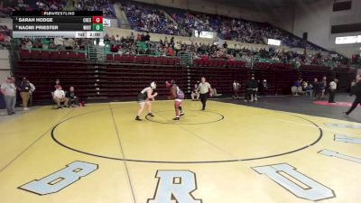 235 lbs Quarterfinal - Sarah Hodge, Chester vs Naomi Priester, White Knoll