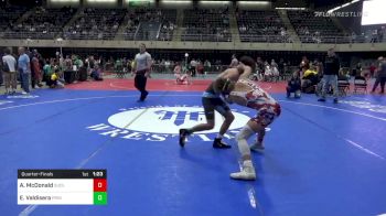 115 lbs Quarterfinal - Alan McDonald, Sudlersville vs Ethan Valdisera, Prince Frederick