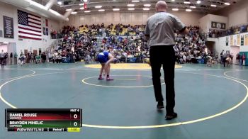 138 lbs Cons. Round 2 - Brayden Mihelic, CHIPPEWA vs Daniel Rouse, WOOSTER