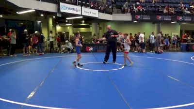 70 lbs Quarters - Levi Kaufman, Roundtree Wrestling Academy vs Cipriano Duran, Bear Cave Wrestling Club