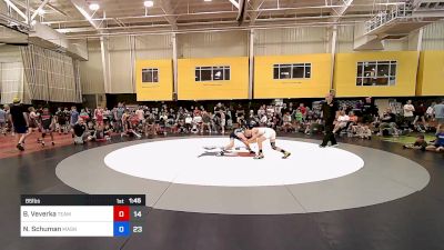 85 lbs Final - Brennen Veverka, Team Dynasty vs Nathan Schuman, Mat Assassins Black