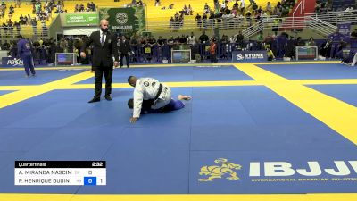 ANDERSON MIRANDA NASCIMENTO vs PEDRO HENRIQUE DUGIN MONNERAT DE 2024 Brasileiro Jiu-Jitsu IBJJF