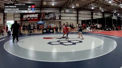 65 kg Champ. Round 2 - Alec Peralta, Southern Illinois Regional Training Center vs Andrew Collier, Warrior Regional Training Center