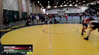 133 lbs Cons. Round 6 - John Kenney, Fort Hays Tech Northwest vs Marcus Terry, Labette Community College