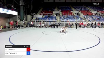 157 lbs Cons 16 #2 - Louden Dixon, OH vs Julius Pacheco, MI