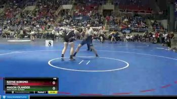 182 lbs Cons. Round 2 - Mason Olander, New Salem-Almont vs Rayne Korsmo, Northwood