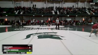 133 lbs Champ. Round 1 - Ashton Anderson, Findlay vs Zan Fugitt, Wisconsin