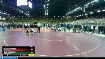 195 lbs Champ. Round 1 - Marcus Lopez, Lemon Bay vs Zac Edwards, Spring Valley