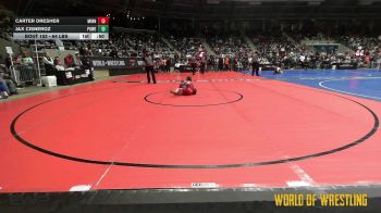 64 lbs Consi Of 8 #2 - Carter Dresher, Minnesota Elite vs Jax Cisneroz, Powerhouse Wrestling