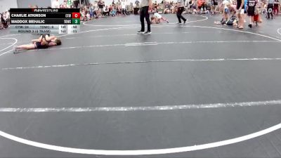 92 lbs Round 3 (4 Team) - Maddox Mehalic, TDWC vs Charlie Atkinson, CTWHALE