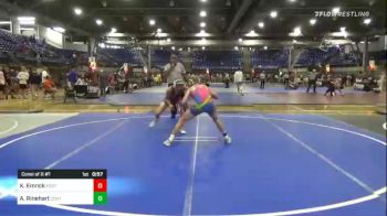 123 lbs Consi Of 8 #1 - Keegan Emrick, Fort Osage vs Anthony Rinehart, Contenders