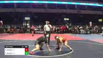 130 lbs Semifinal - Katie Gomez, Pounders WC vs YeLe Aycock, Stare And Stripes WC