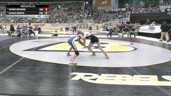 113 lbs Champ. Round 1 - Lukas Shuck, Oldham County vs Jaxen Skaggs, East Carter