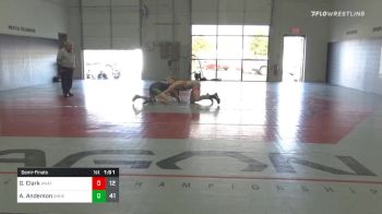 126 lbs Semifinal - Greyson Clark, Askren1 vs Ashton Anderson, Team Donahoe