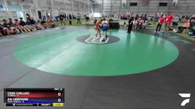 106 lbs Round 1 (8 Team) - Cash Cailliau, Florida vs Kai Hermann, Team Texas B