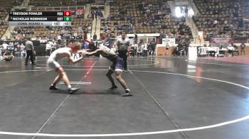 6A 144 lbs Cons. Round 4 - Nicholas Robinson, Hueytown vs Treyson Fowler, Pike Road School