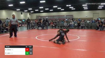 70 lbs Final - Abram Cline, California Gold vs Cadell Lee, Whitted Trained Black (TX)