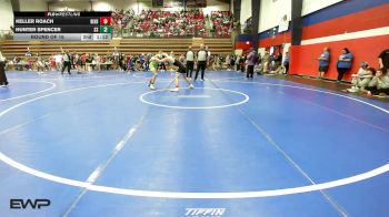 138 lbs Consi Of 16 #2 - Collin McBride, Muskogee vs Easton Peace, Bartlesville High School