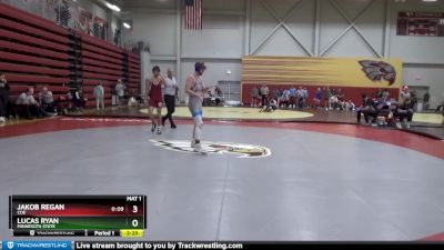 133 lbs Semifinal - Lucas Ryan, Minnesota State vs Jakob Regan, Coe