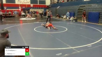 160 lbs Consy 3 - Stephen Predajna, Mt. Pleasant vs Landon Delara, Southmoreland